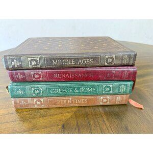 The Story of Man 1977 National Geographic Volumes 1-4 READ WEAR